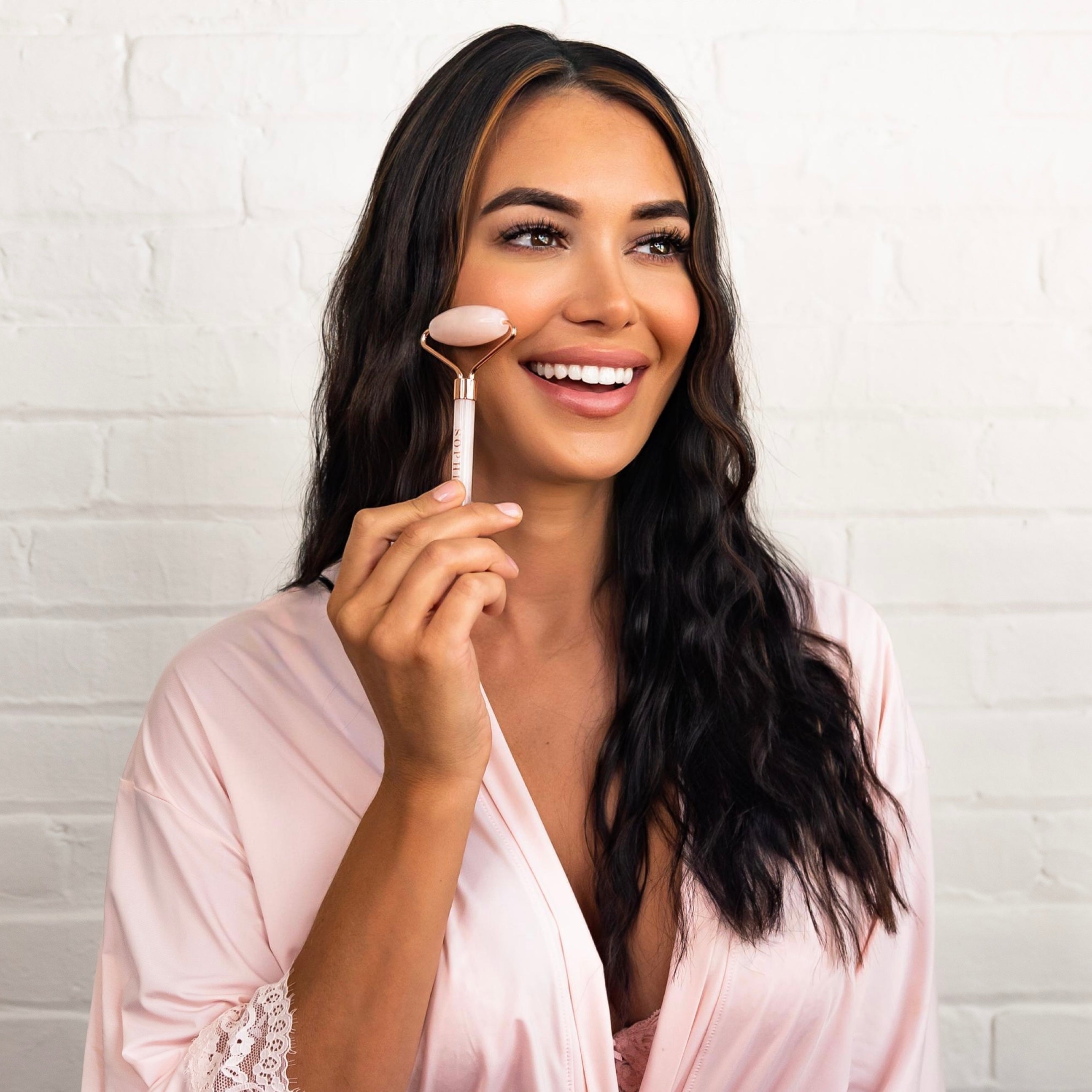 Rose Quartz Guasha & Roller